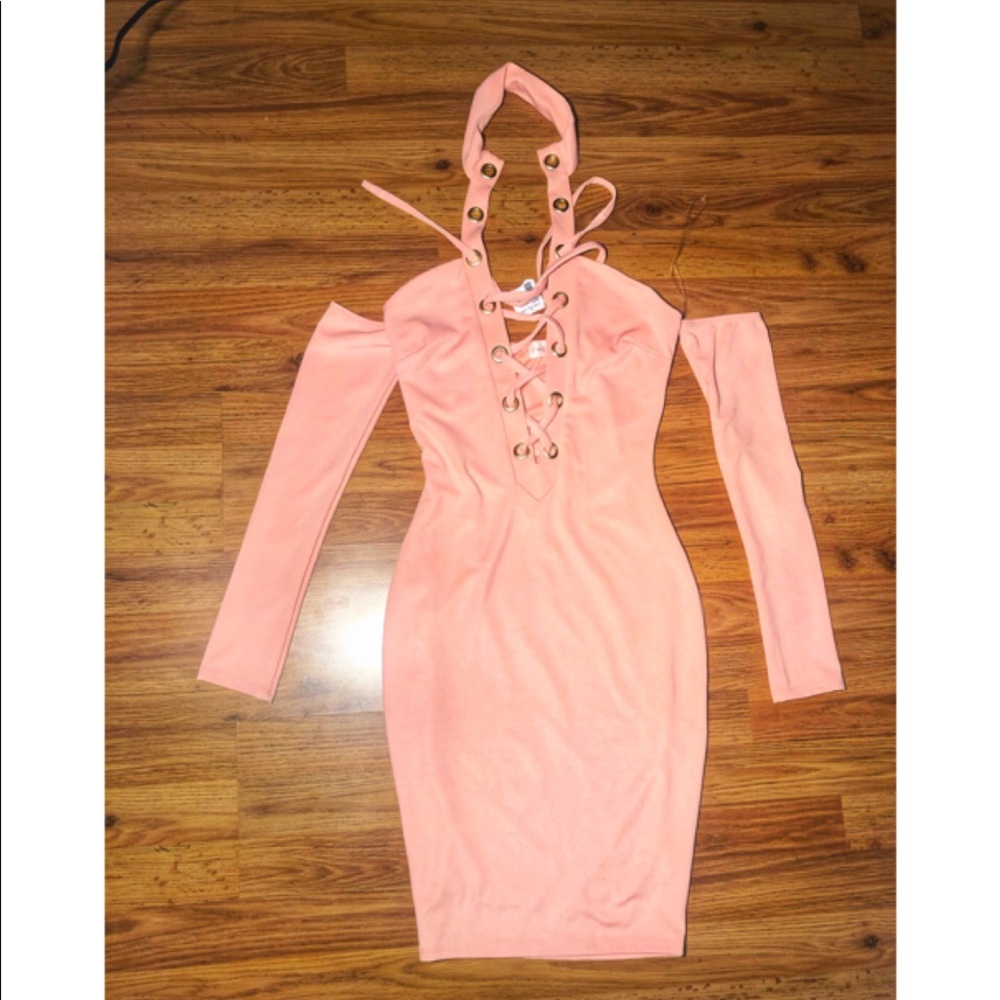 NWT sexy stretchy bandage off shoulder dress